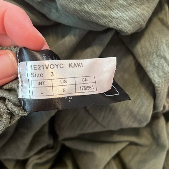 BA&SH // Open-back ruffle-trimmed slub cotton-jersey midi dress - Picture 7 of 9